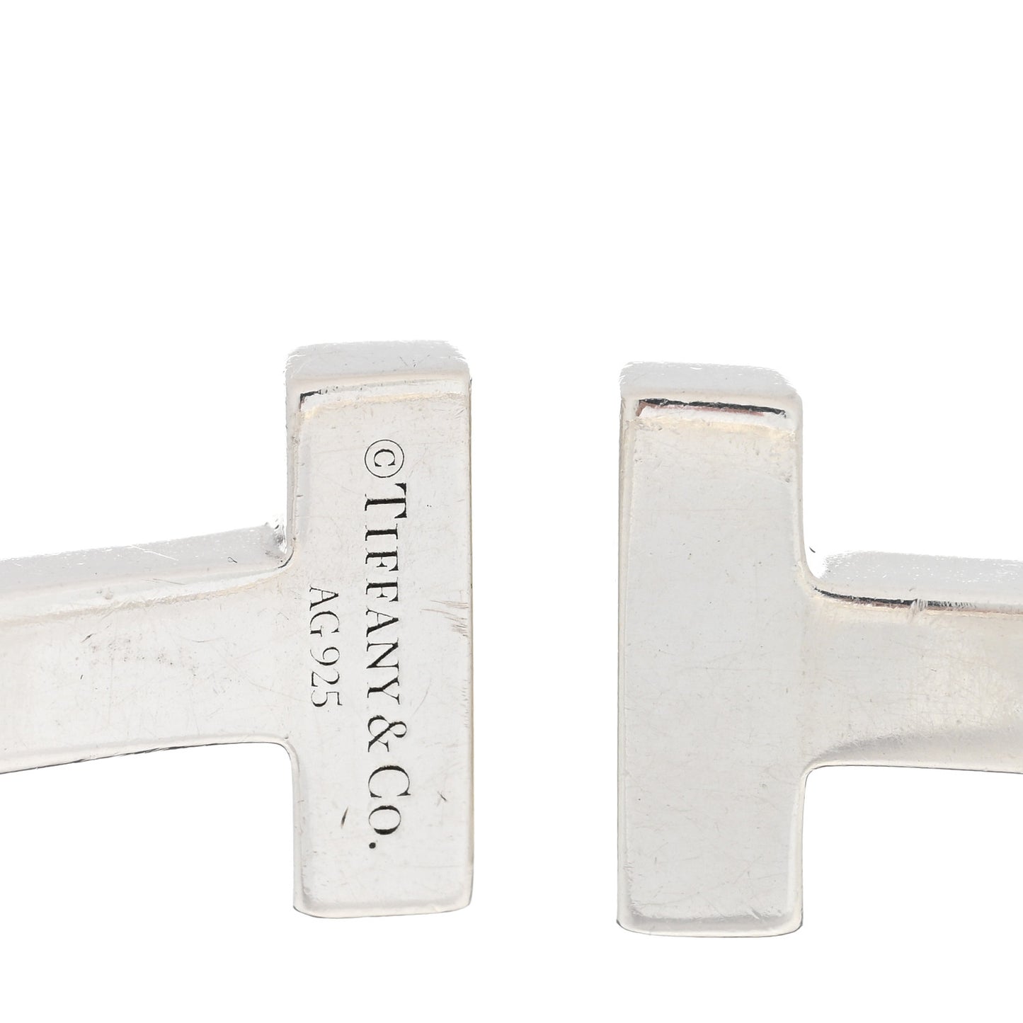 Sterling Silver T Square Bracelet