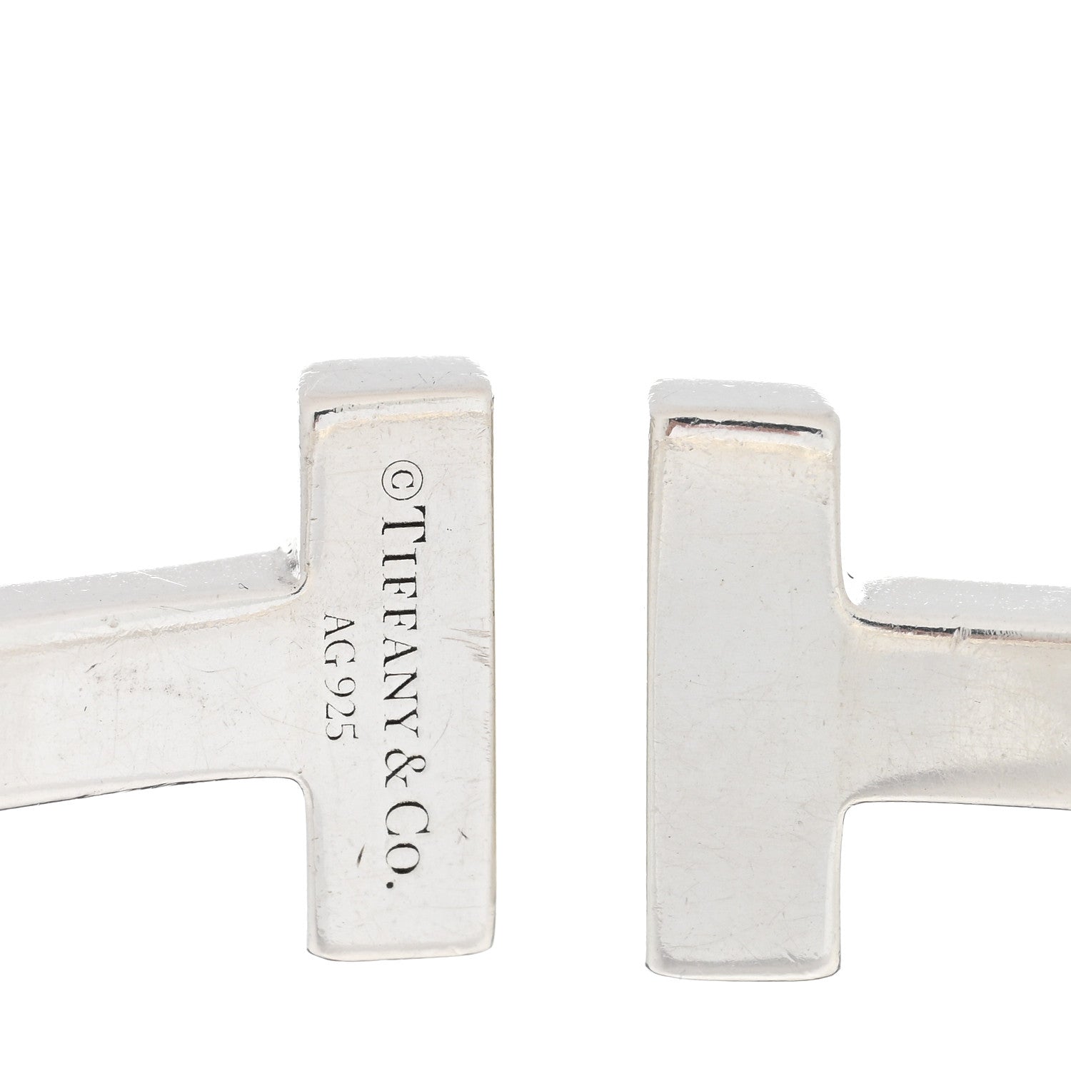 Tiffany Sterling Silver T Square Bracelet 3 of 3