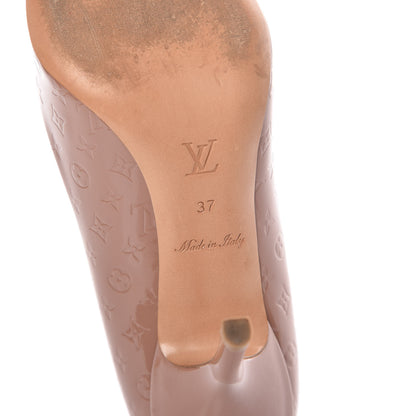 Louis Vuitton Vernis Allamanda Pumps 37 Rose Velours 8 of 16