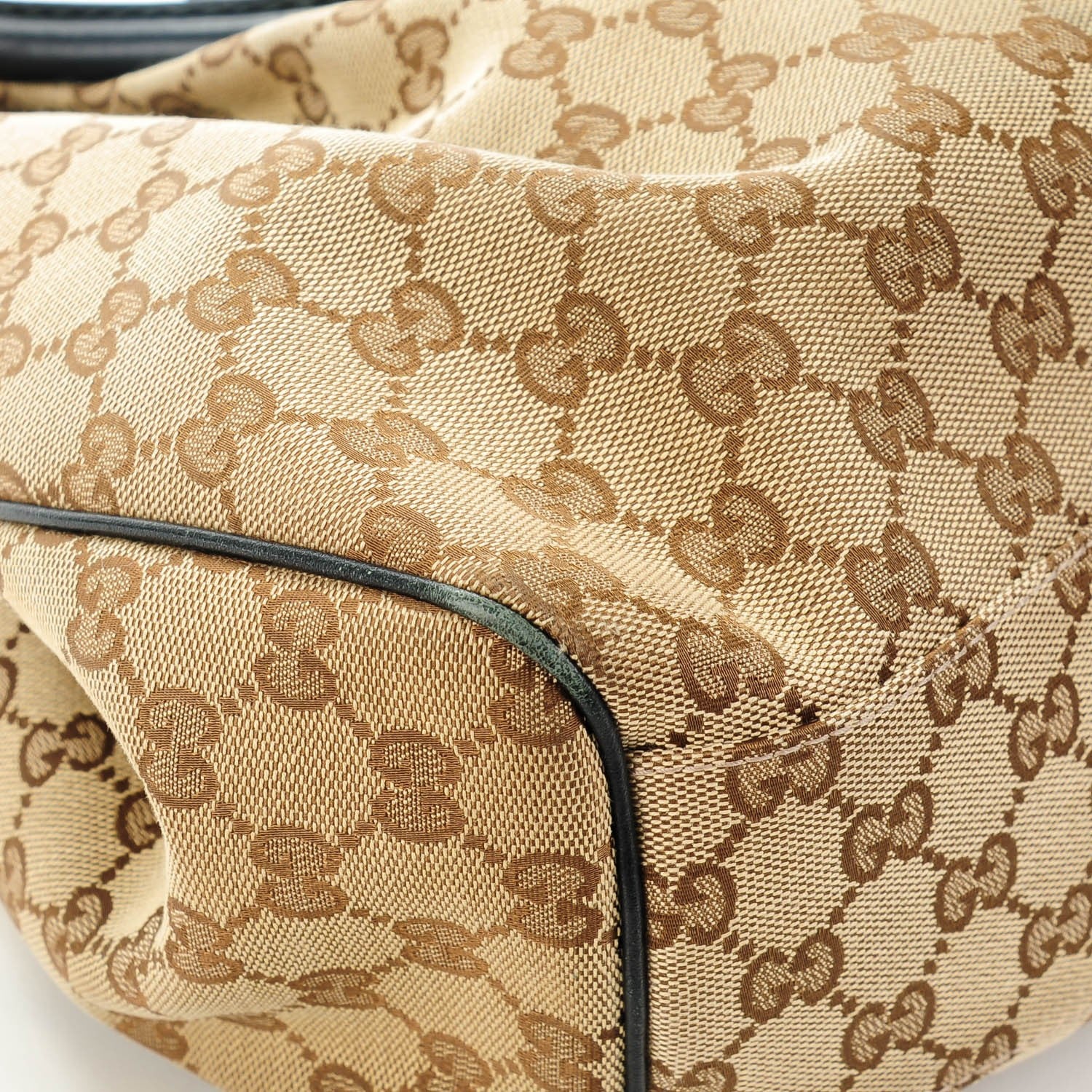 Gucci Monogram Medium Sukey Tote Beige Ebony Black 9 of 11