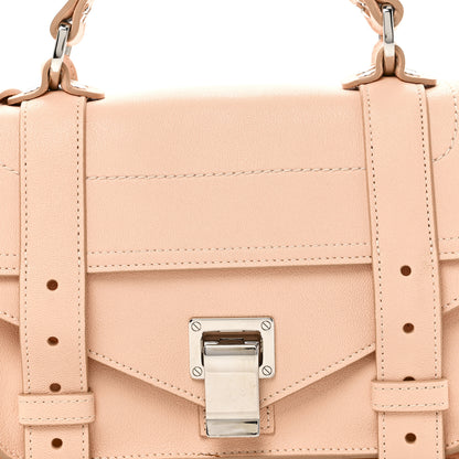 Proenza Schouler Lambskin Tiny PS1 Satchel Peach 7 of 10