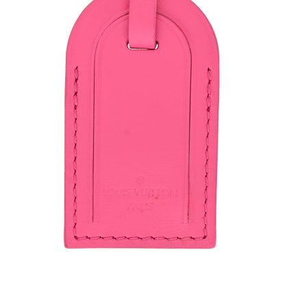 Louis Vuitton Calfskin Lorette Luggage Tag Hot Pink 3 of 3