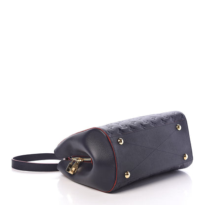 Louis Vuitton Empreinte Montaigne MM Marine Rouge 4 of 11
