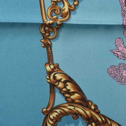Hermes Silk Carrolses D'or Scarf 90 5 of 5