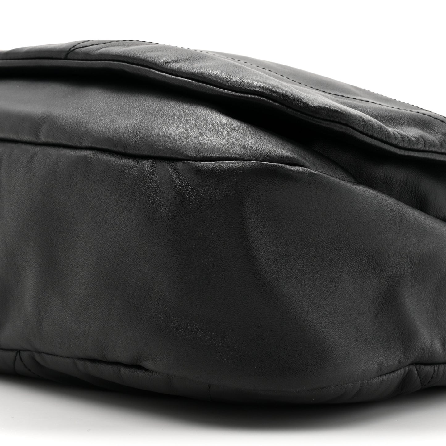 Lambskin Matelasse Monogram Large Jamie 4.3 Black