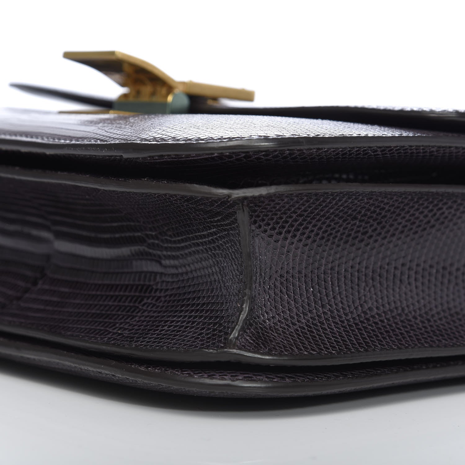 Celine Lizard Medium Classic Box Flap Bag Velvet 9 of 9