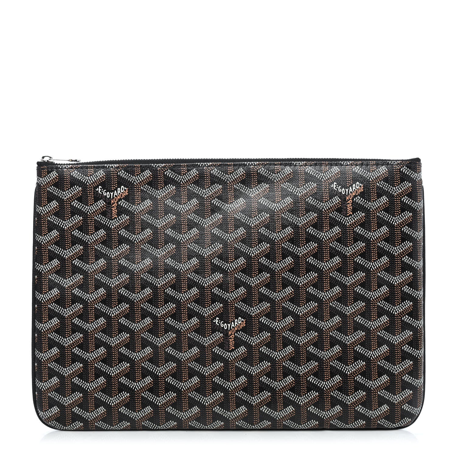 Goyard Goyardine Senat Pochette MM Black 1 of 4
