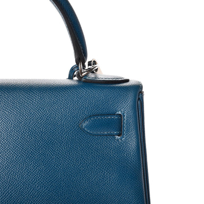 Hermes Epsom Retourne Kelly 28 Bleu Thalassa 27 of 31