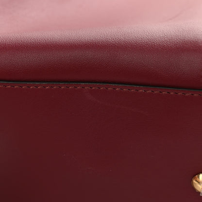 Fendi Vitello Seta Medium Peekaboo X-Lite Burgundy Beige 11 of 14