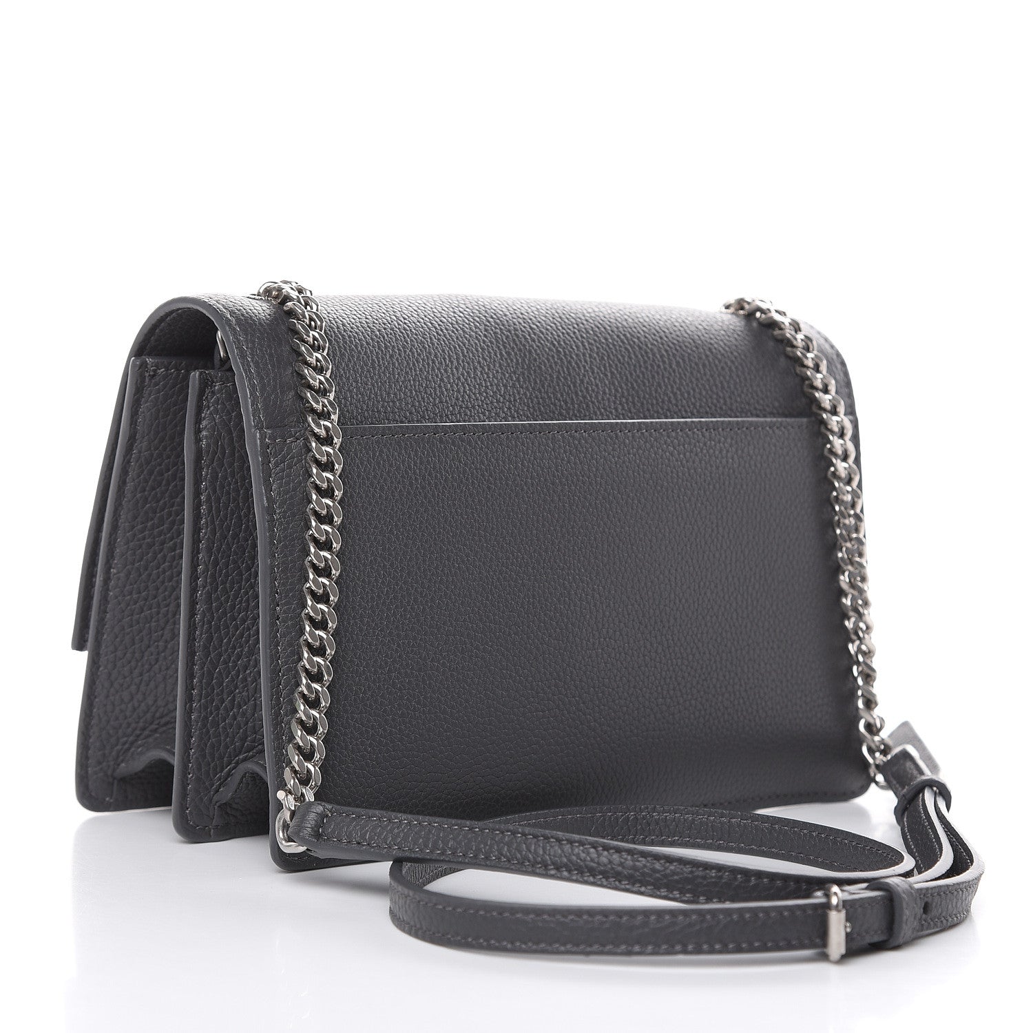 Saint Laurent Grained Calfskin Embossed Monogram Small Sunset Storm 3 of 9