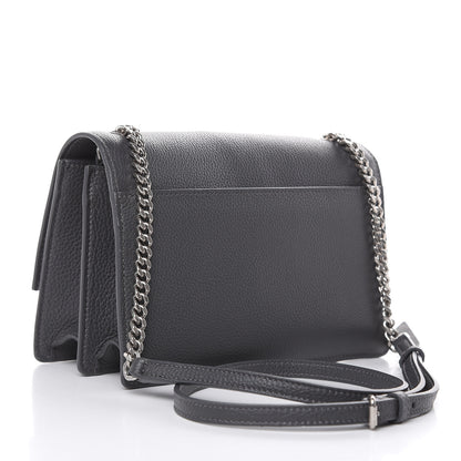 Saint Laurent Grained Calfskin Embossed Monogram Small Sunset Storm 3 of 9