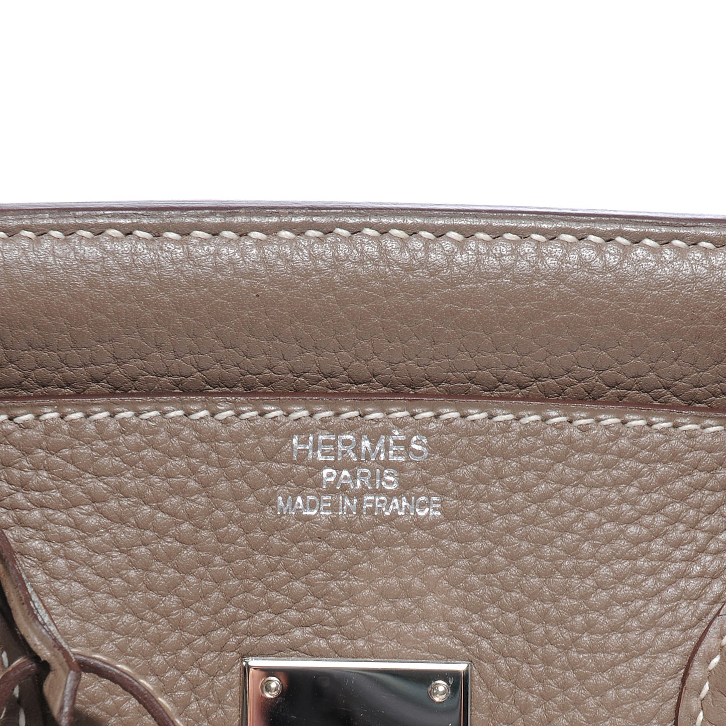 Taurillon Clemence Birkin 35 Etoupe