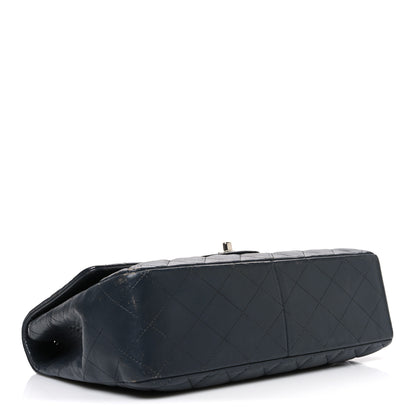 Chanel Lambskin Quilted Jumbo Single Flap Grey 4 of 12