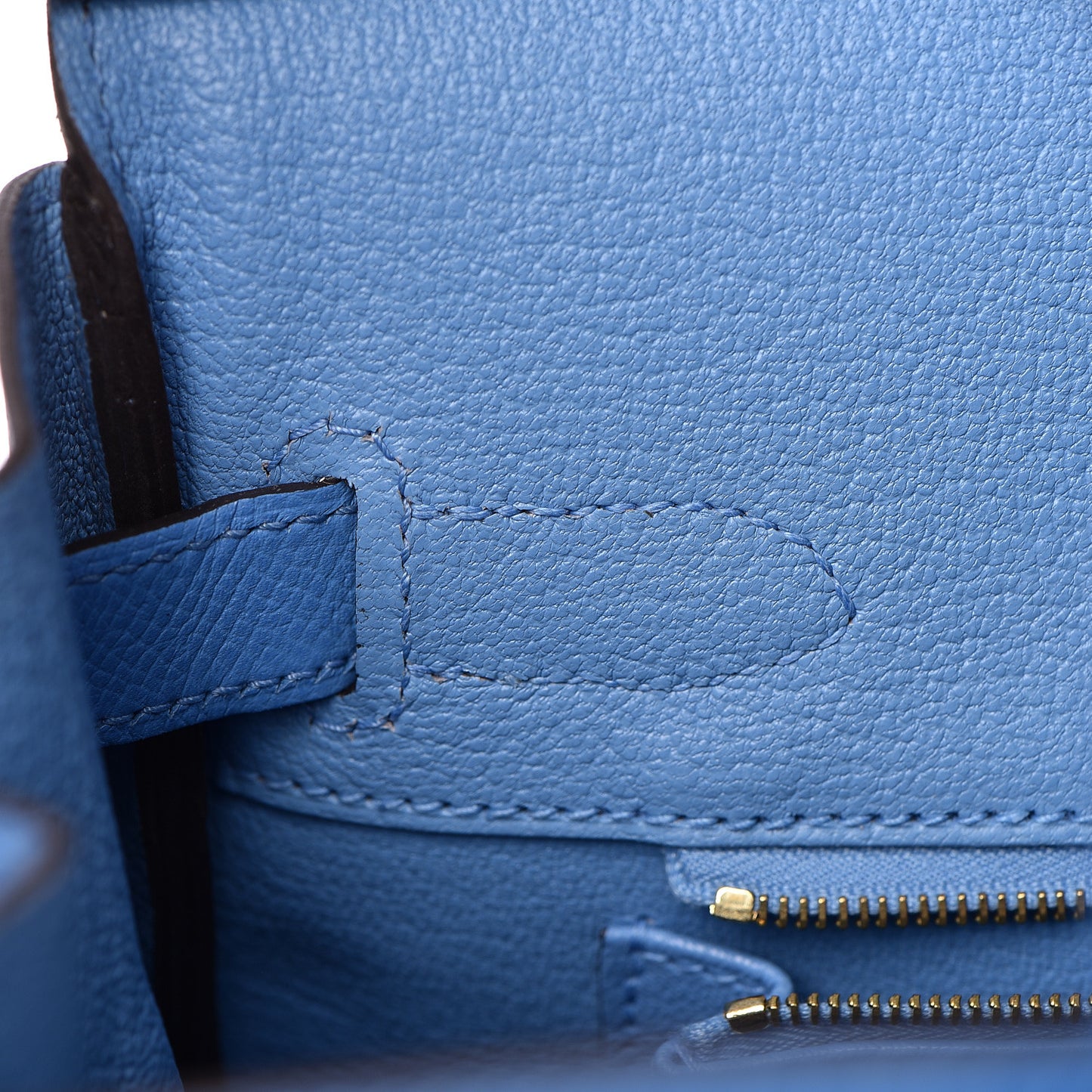 Epsom Birkin 30 Bleu Paradis