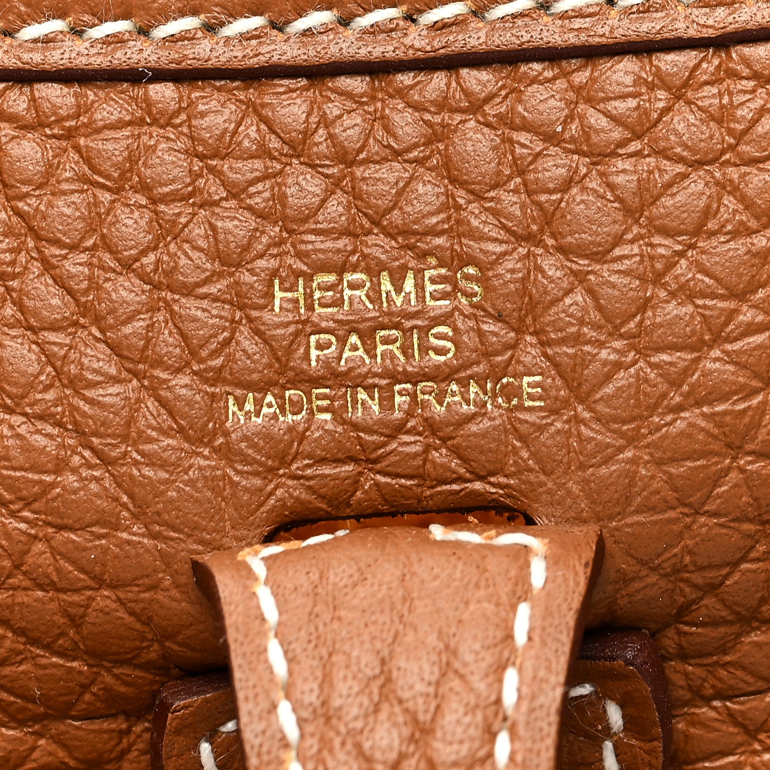 Hermes Taurillon Clemence Amazone Evelyne TPM Gold 6 of 10