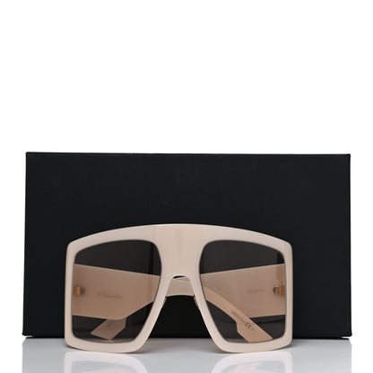 Christian Dior Acetate DiorSo Light 1 Shield Sunglasses Ivory 9 of 9