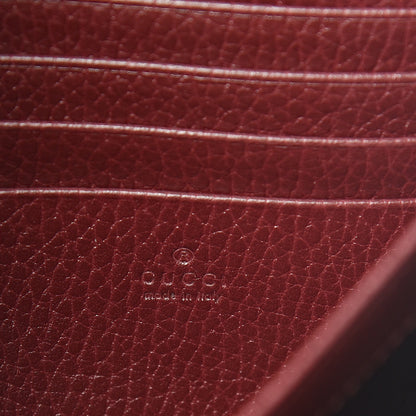 Gucci Dollar Calfskin Crystal Mini Dionysus Chain Wallet Vintage Bordeaux 5 of 11