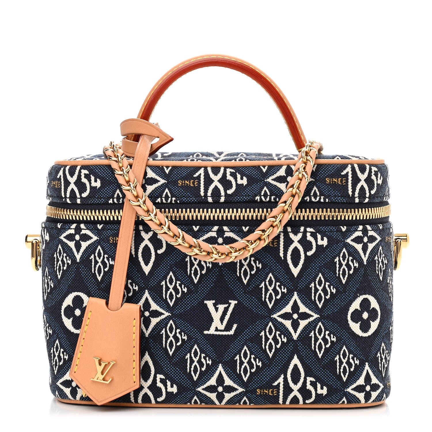 Louis Vuitton Jacquard Since 1854 Vanity PM Blue 1035833
