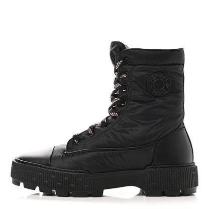 Hermes Calfskin Parachute Fresh Ankle Boots 41 Black 1 of 9