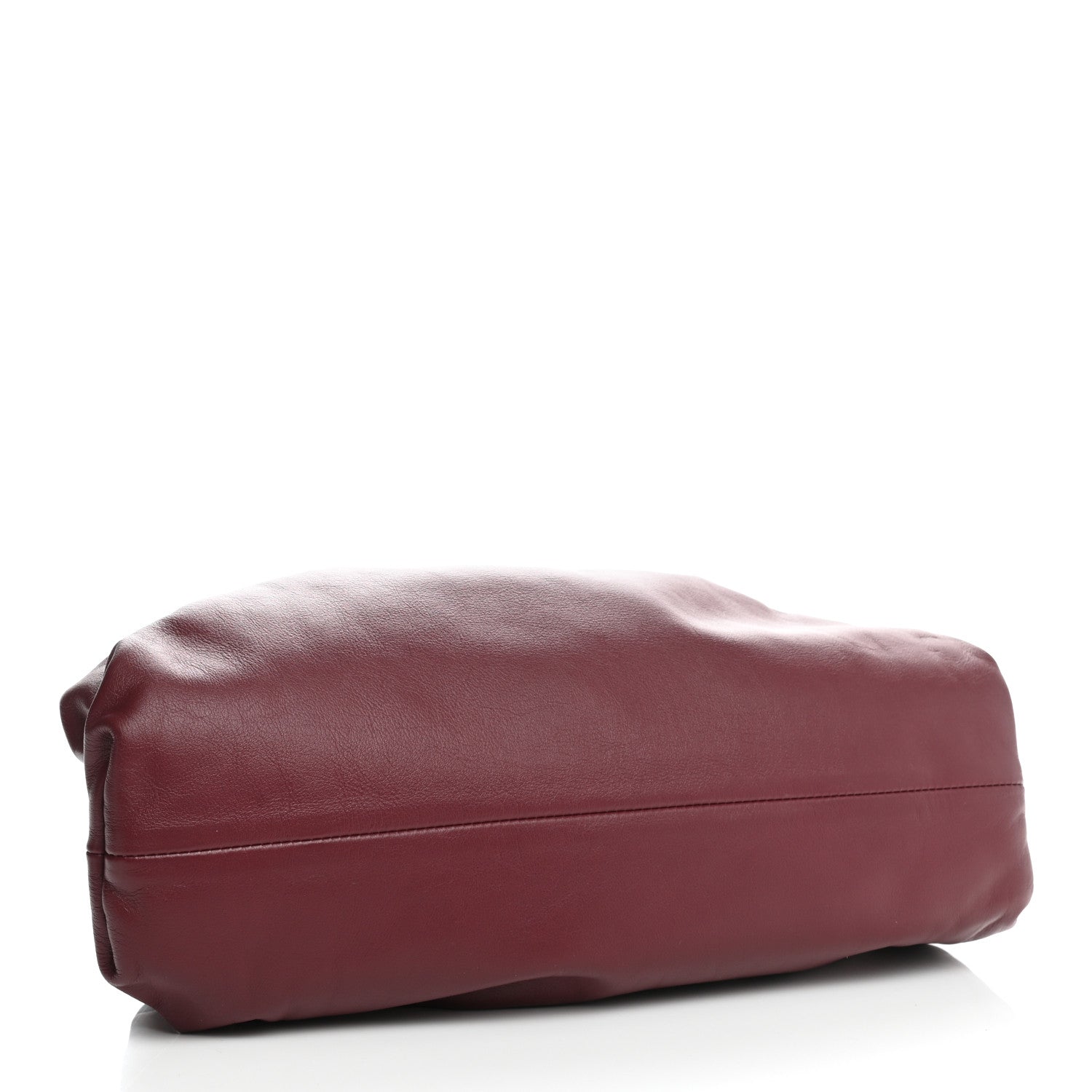 Bottega Veneta Smooth Butter Calf The Pouch Oversized Clutch Bordeaux 4 of 8