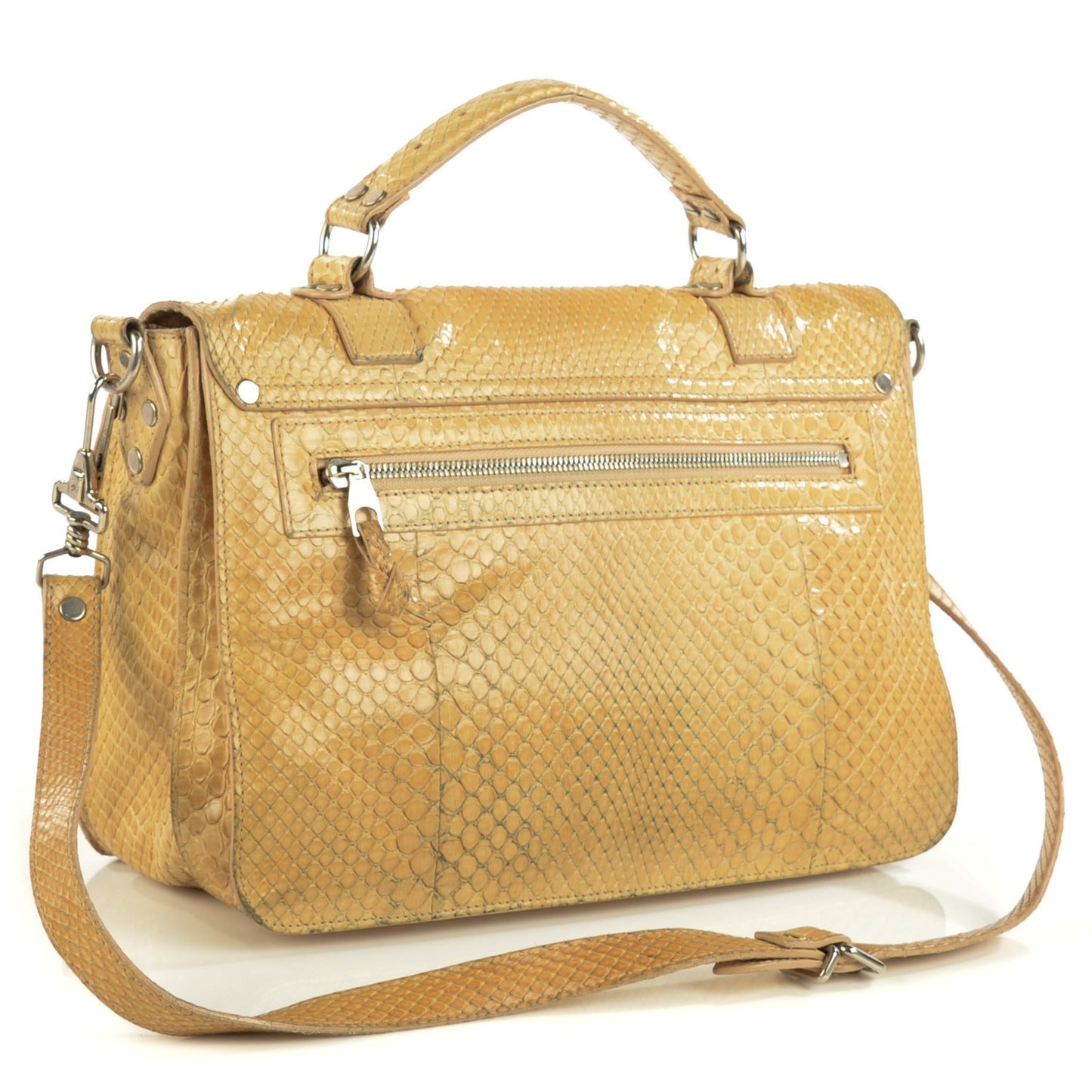 Python PS1 Large Satchel Gold