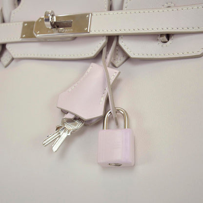 Hermes Swift Leather Birkin 30 Rose Dragee 7 of 10