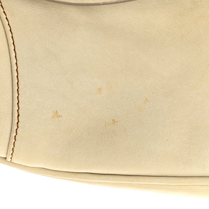 Christian Dior Calfskin Medium Gaucho Double Saddle Bag Ivory 12 of 13