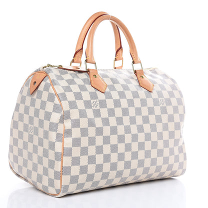 Louis Vuitton Damier Azur Speedy 30 3 of 25