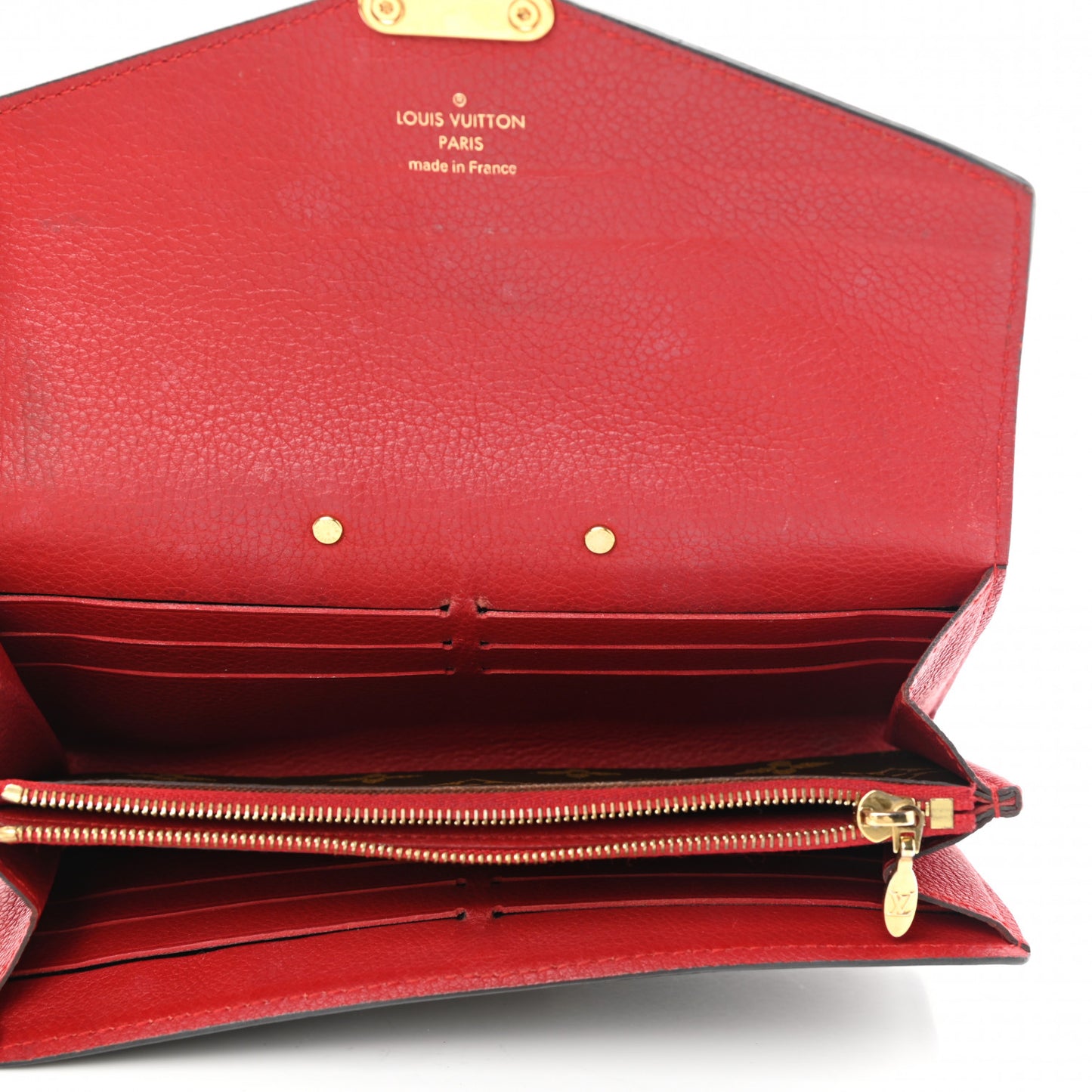 Monogram Pallas Wallet Cherry