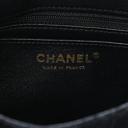 Chanel Tweed Quilted Mini 2.55 Reissue Flap Black Gold Navy 6 of 13