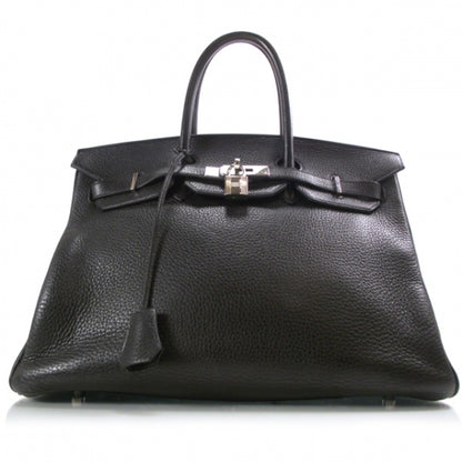 Hermes Taurillon Clemence BIRKIN 35 Noir 1 of 11