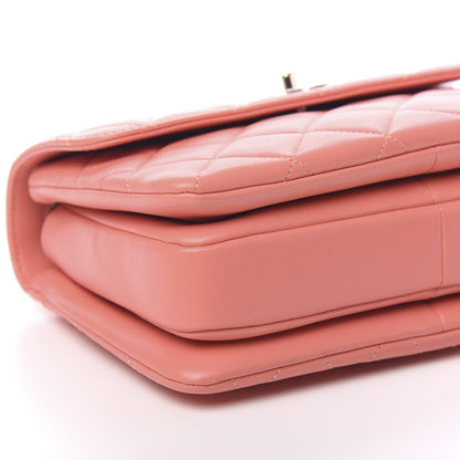 Chanel Lambskin Quilted Small Trendy CC Flap Dual Handle Bag Coral 8 of 11