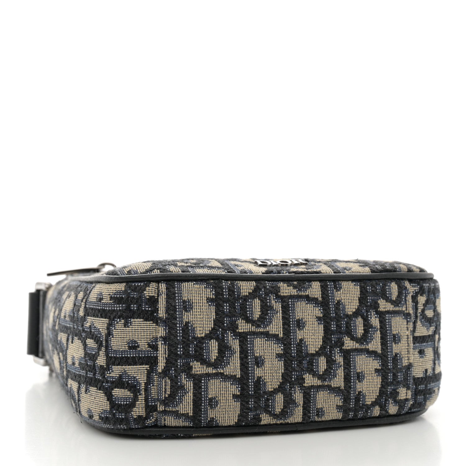 Christian Dior Oblique Messenger Pouch Beige Black 4 of 10