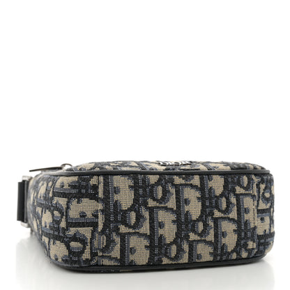 Christian Dior Oblique Messenger Pouch Beige Black 4 of 10