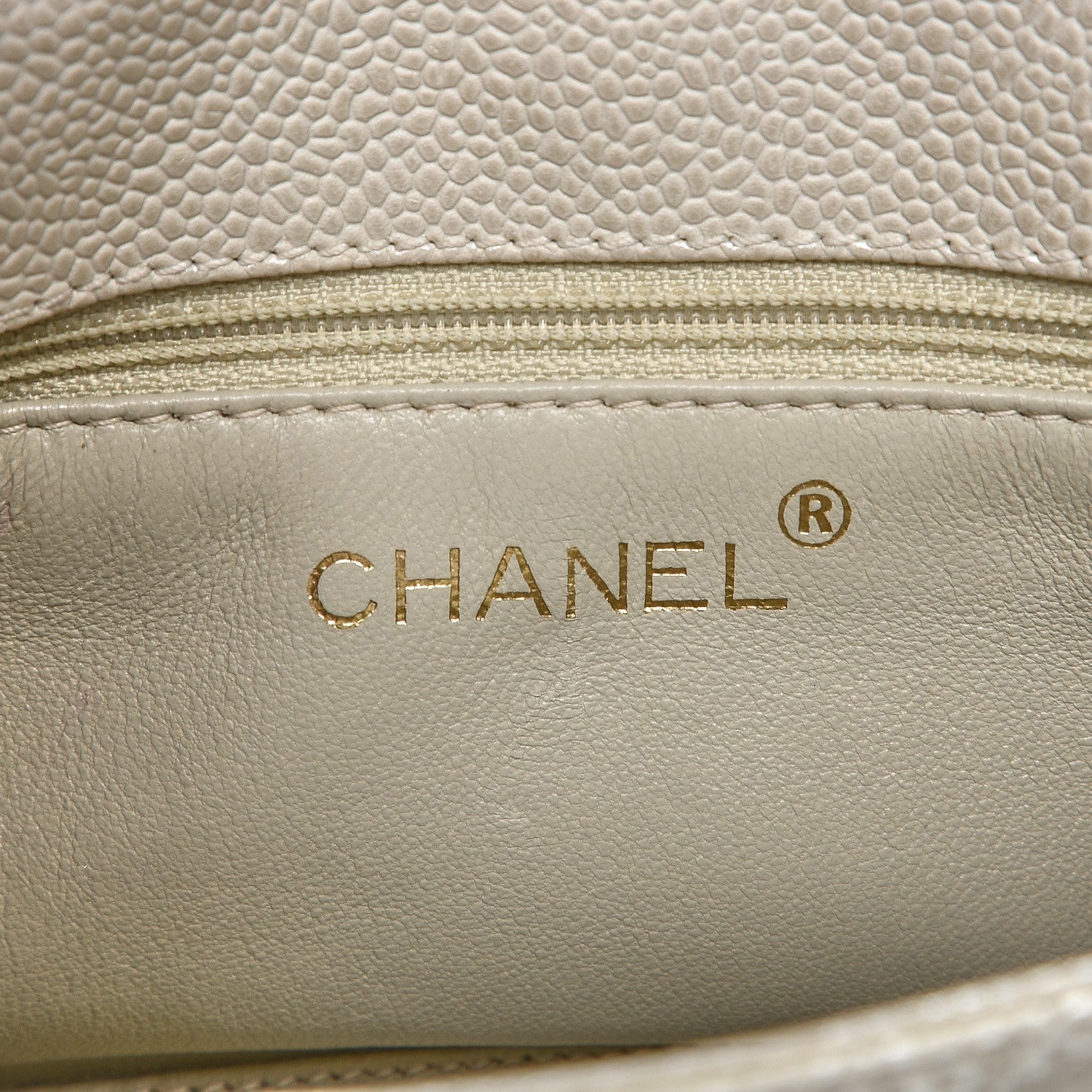 Chanel Caviar Quilted Mini Evening Bag Pearl 6 of 14