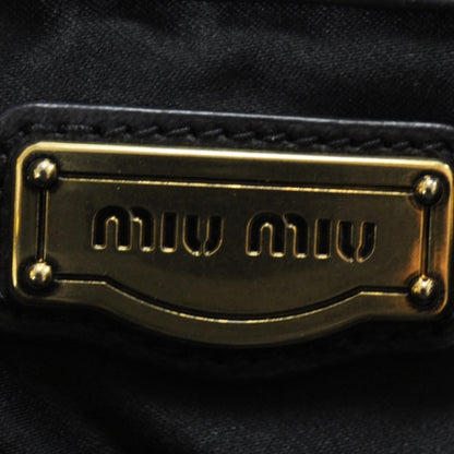 Miu Miu Nappa Monk Studded Bag Black 1 of 2
