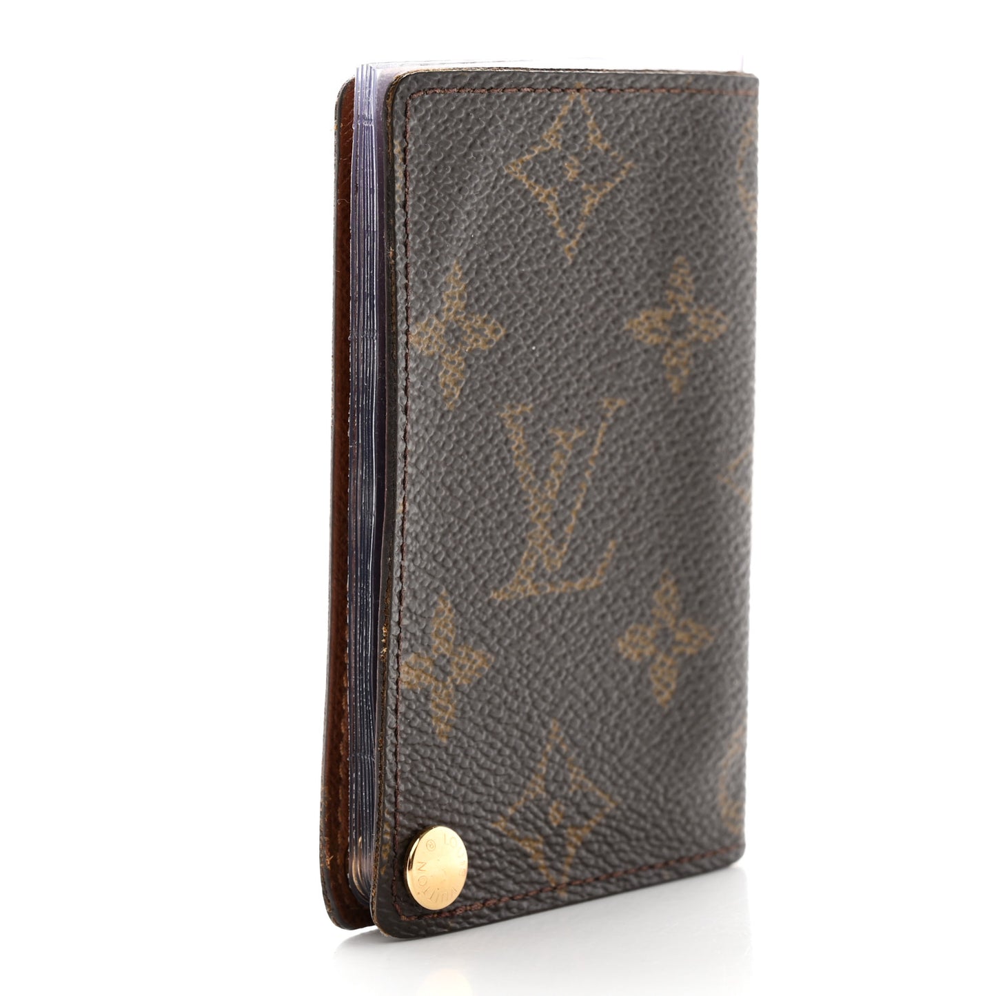 Monogram Credit Card Photo Holder