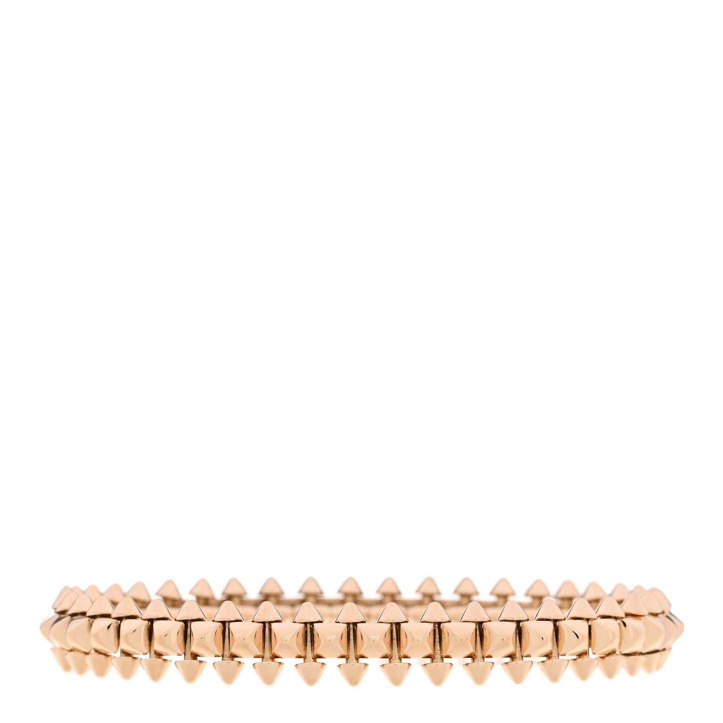 18K Pink Gold Medium Clash De Cartier Bracelet 15