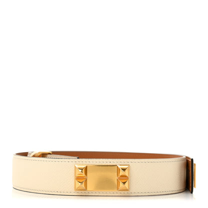 Hermes Epsom 32mm Collier De Chien CDC Belt 85 34 Nata 2 of 6