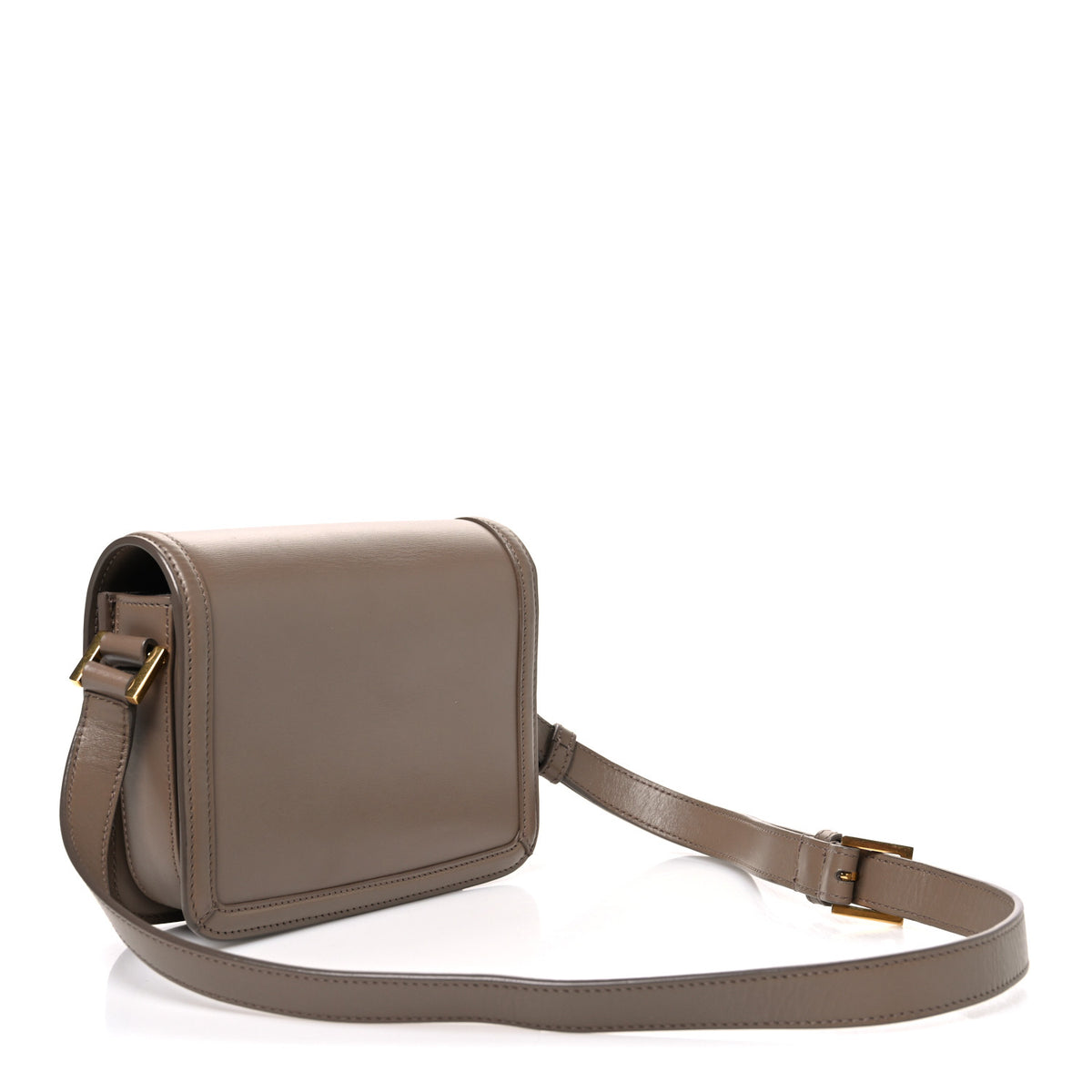 Saint Laurent Smooth Calfskin Small Solferino Satchel Natural Tan 3 of 11