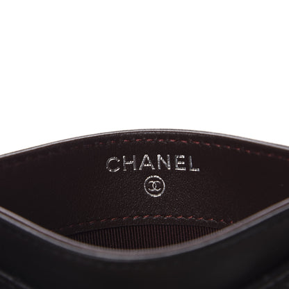 Chanel Lambskin Quilted Card Holder Black 6 of 9