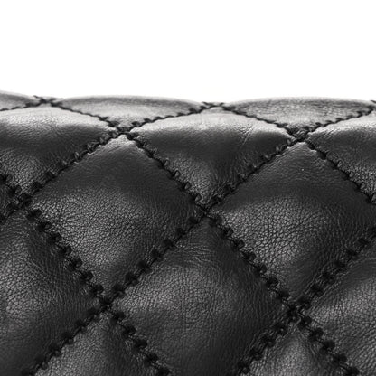 Chanel Calfskin Quilted Retro Chain Flap Black 8 of 12