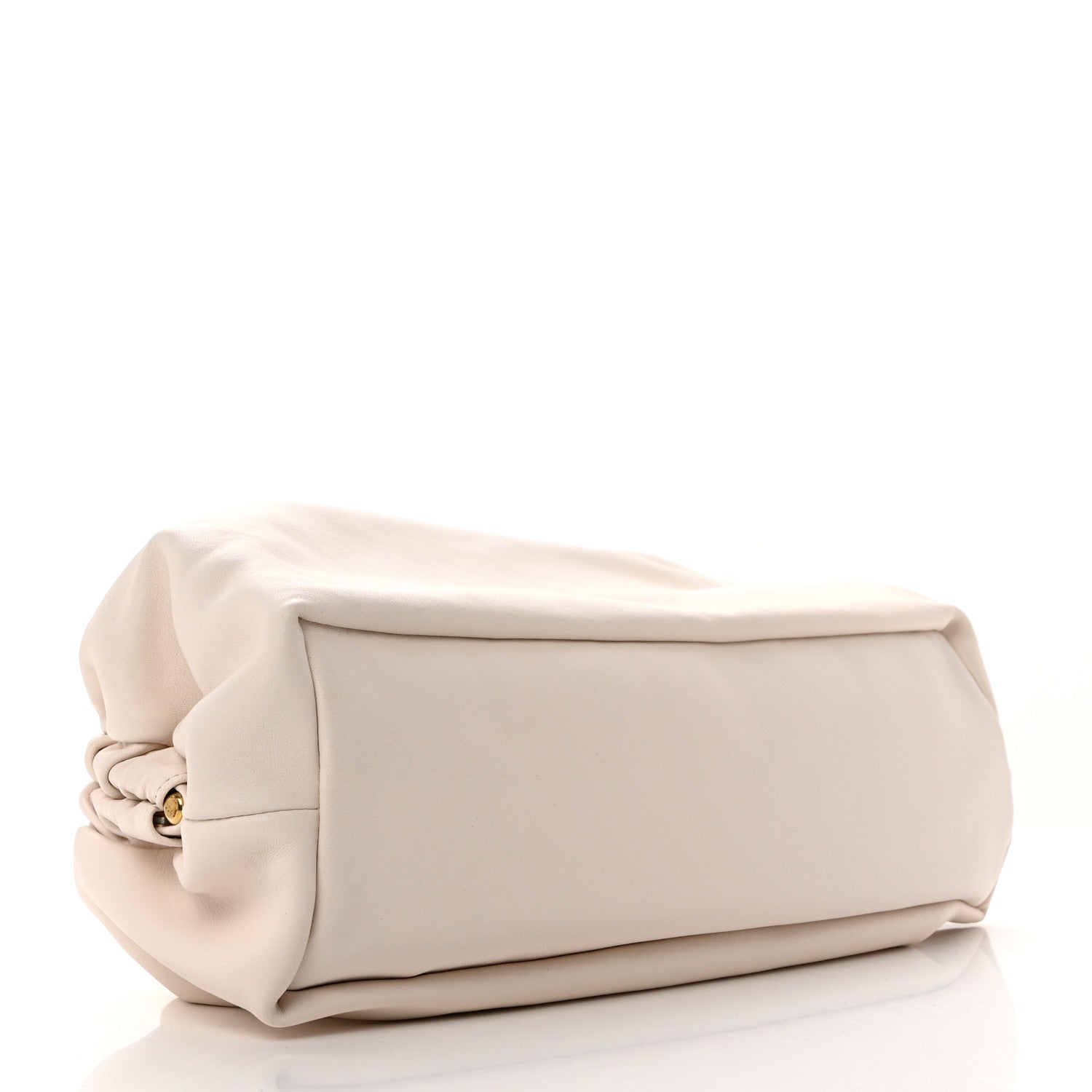 Mansur Gavriel Lambskin Cloud Clutch White 4 of 8