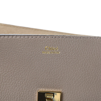 Chloe Grained Lambskin Drew Shoulder Bag Motty Grey 5 of 10