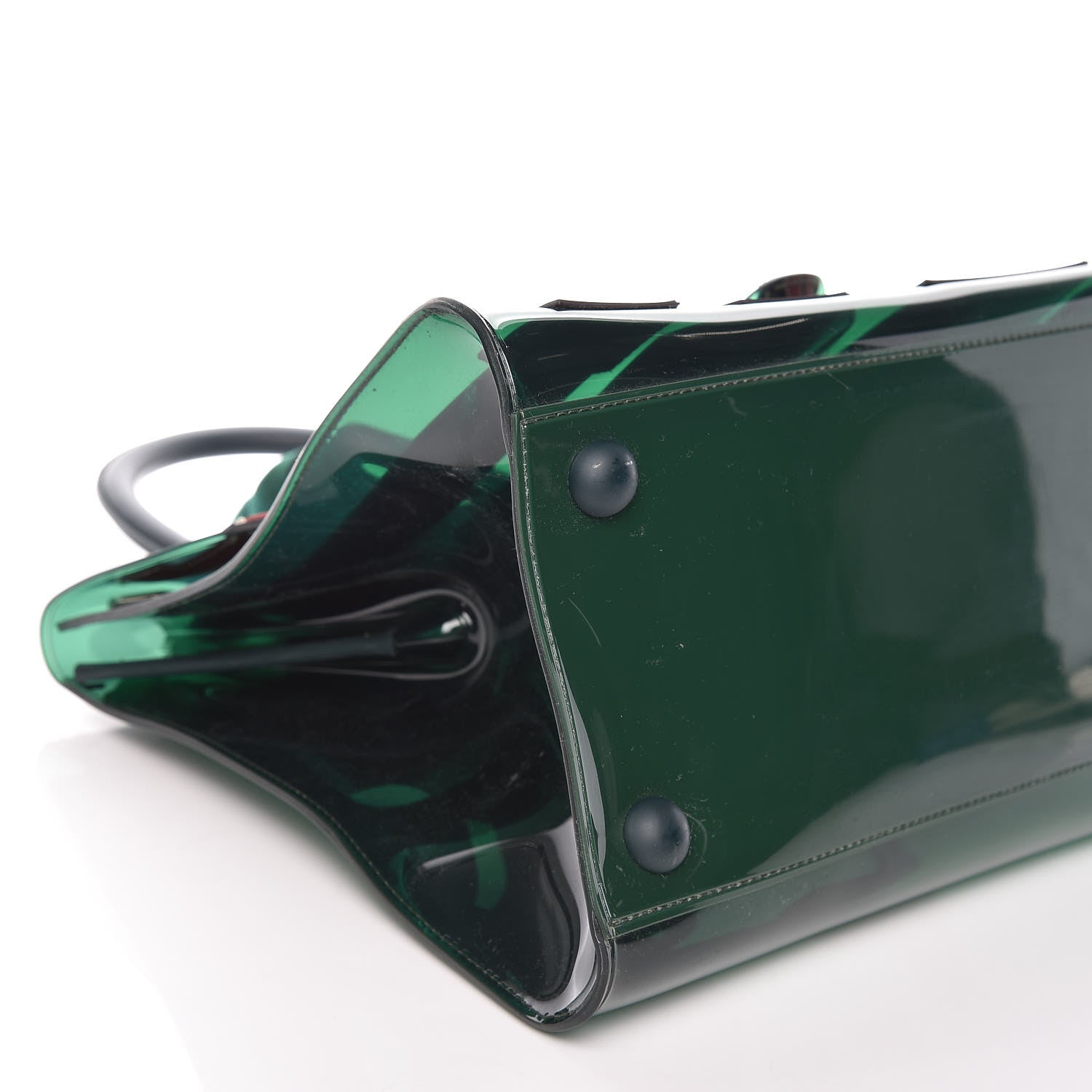 Delvaux PVC The Hero 1829 Brillant Satchel Vert 7 of 8