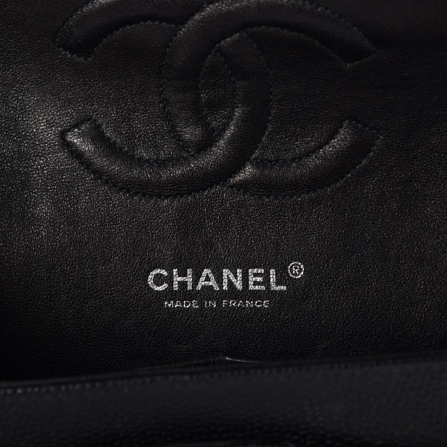 Chanel Caviar Quilted Medium Double Flap Black 7 of 13