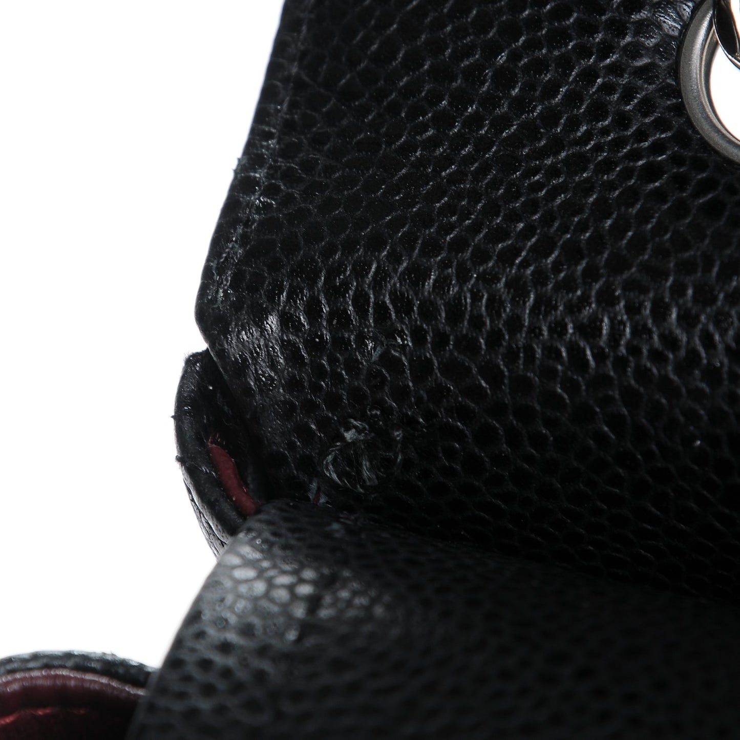 Caviar Quilted Maxi Double Flap Black