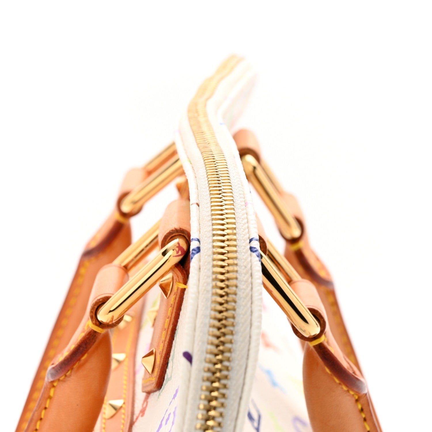 Louis Vuitton Monogram Multicolor Alma White 12 of 13