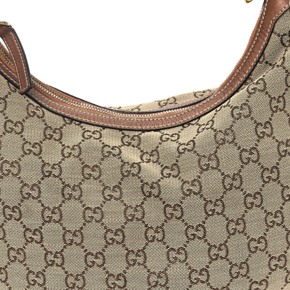 Gucci Monogram Medium GG Twins Hobo Bronze 8 of 14