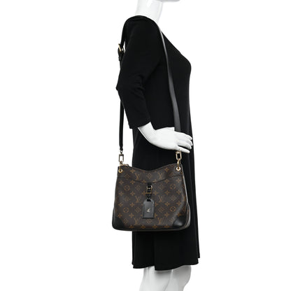 Louis Vuitton Monogram Odeon PM Black 2 of 9